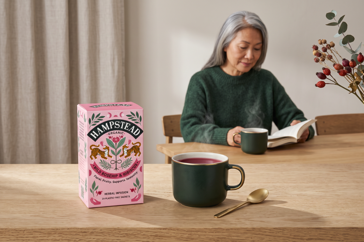 Hampstead Hyben og Hibiscus te �ko 20 Breve