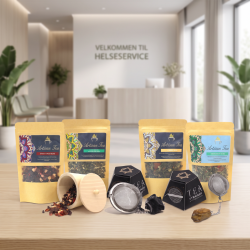 Valgfri Artisan Tepakke med Krystal-Te�g