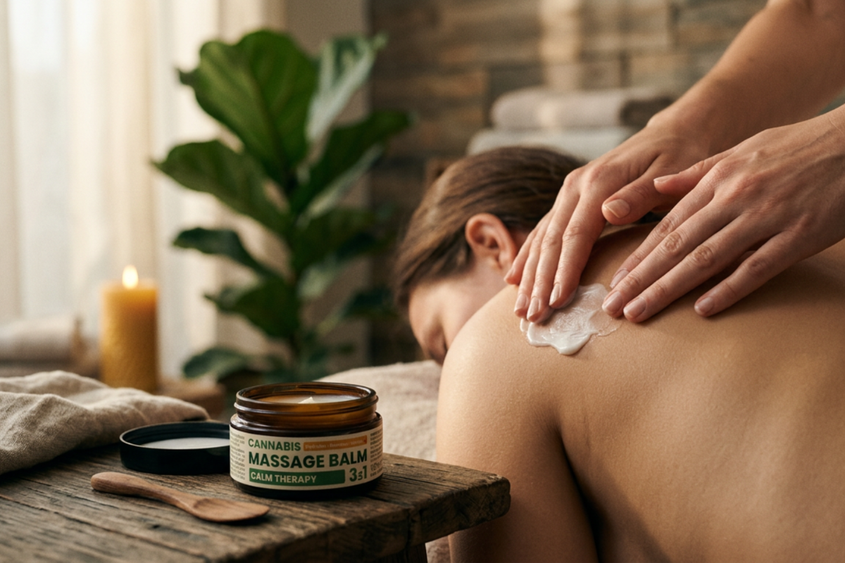 Palacio Cannabis Calm Therapy Massage Balm 300ml