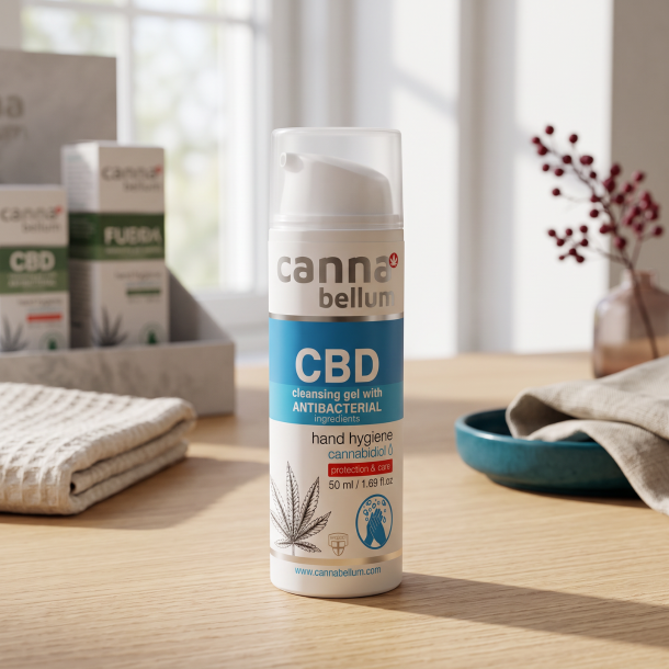Cannabellum CBD antibacterial h�ndrens gel 50 ml