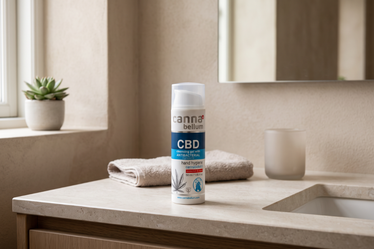 Cannabellum CBD antibacterial h�ndrens gel 50 ml