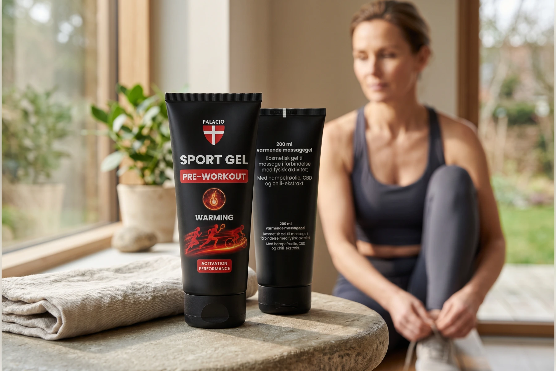 Palacio Sport Pre Workout Warming Gel - Thermal Recovery 200ml