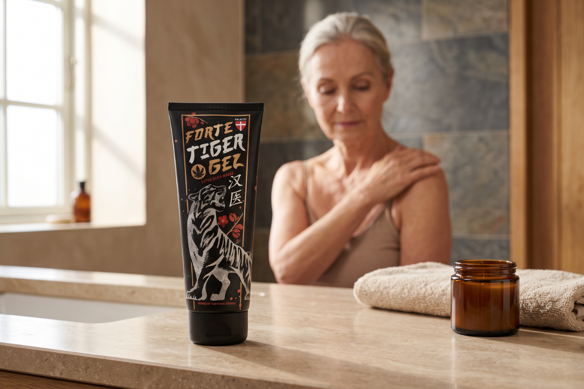 Palacio Tiger Forte Massagegel med Hamp - 175 ml
