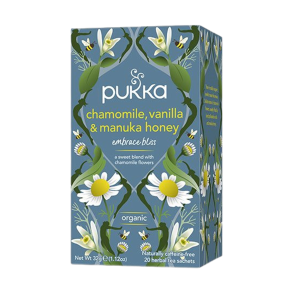 Pukka Chamomile te m. Vanilla og Manuka Honey � 20 breve