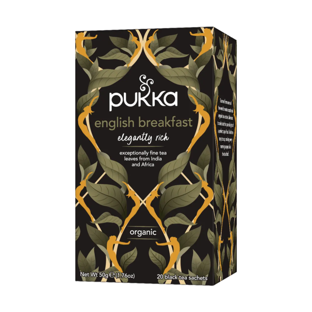 Pukka English Breakfast �kologisk te &ndash; 20 breve