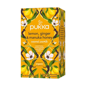 Pukka Lemon,Ginger og Manuka honey 20 breve