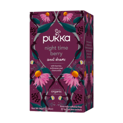 Pukka Night Time Berry �kologisk te &ndash; 20 breve