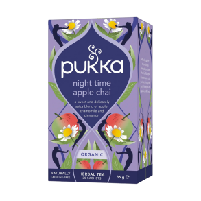 Pukka Night time Apple Chai te - �ko 20 breve