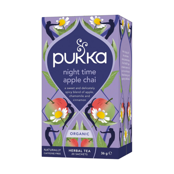 Pukka Night Time Apple Chai �kologisk te &ndash; 20 breve