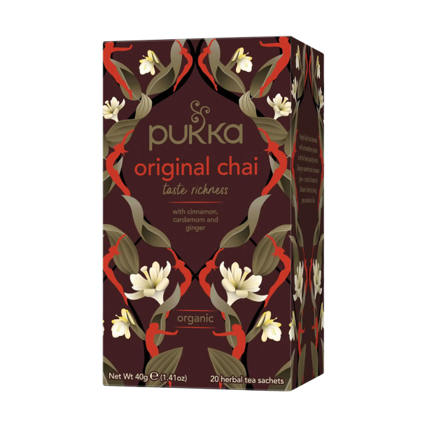 Pukka Original Chai �kologisk te &ndash; 20 breve