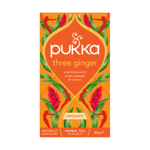 Pukka Three Ginger te � 20 breve