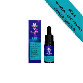 Weedness Blackberry Drops � Premium Olie (4000mg) 10ml
