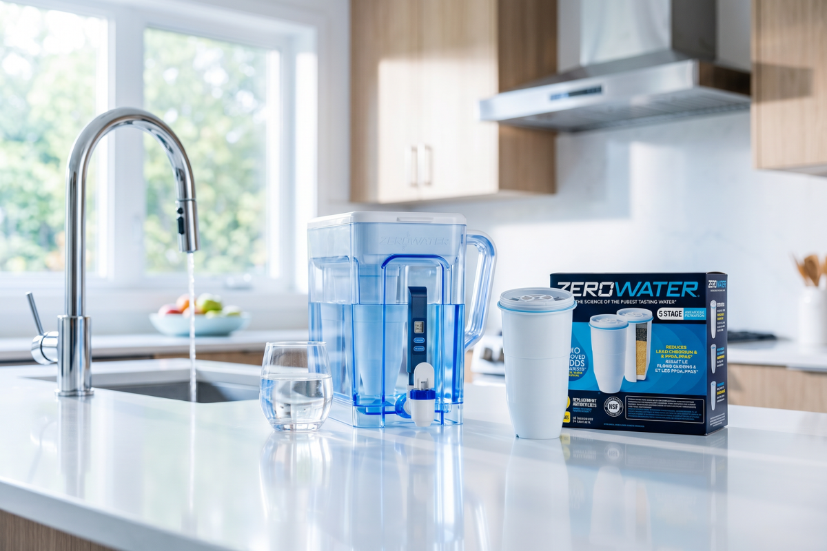 ZeroWater Filter 2 stk udskiftningsfiltre til vandfilterkande