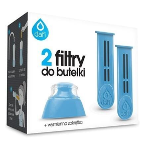 Dafi Refiller filterflaske Bl + mundstykke