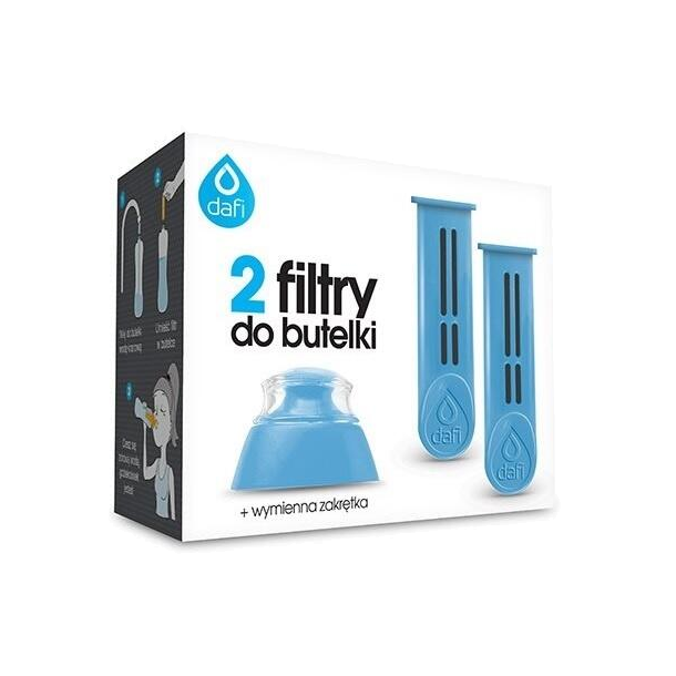 Dafi Refiller filterflaske Bl� + mundstykke
