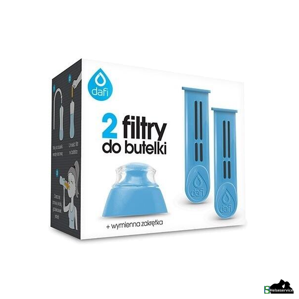Refiller filterflaske Bl + mundstykke