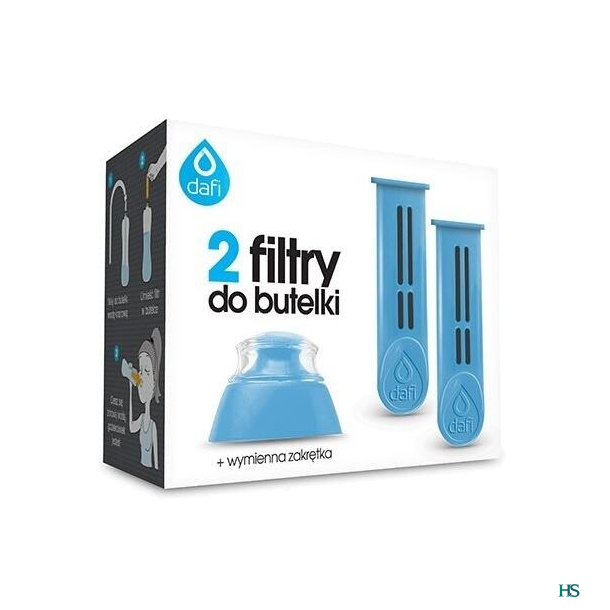 Dafi Refiller filterflaske Bl + mundstykke