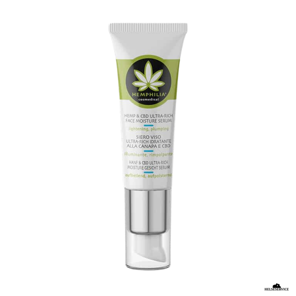 Hemphilia kologisk Face Moisture Serum 20ml
