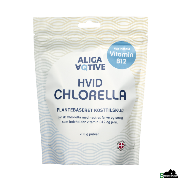 Aliga Aqtive Hvid Chlorella Pulver (200 g)