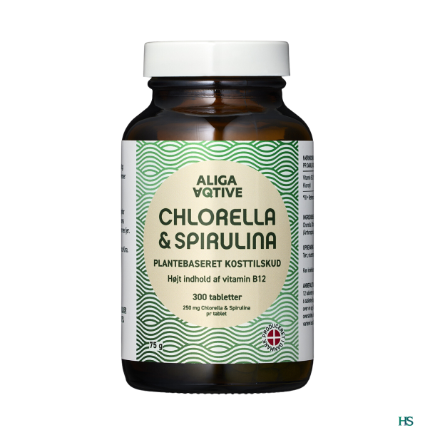 Aliga Aqtive Chlorella &amp; Spirulina 300 tabl.