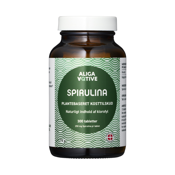 Aliga Aqtive Spirulina 250 mg 300 tabl.