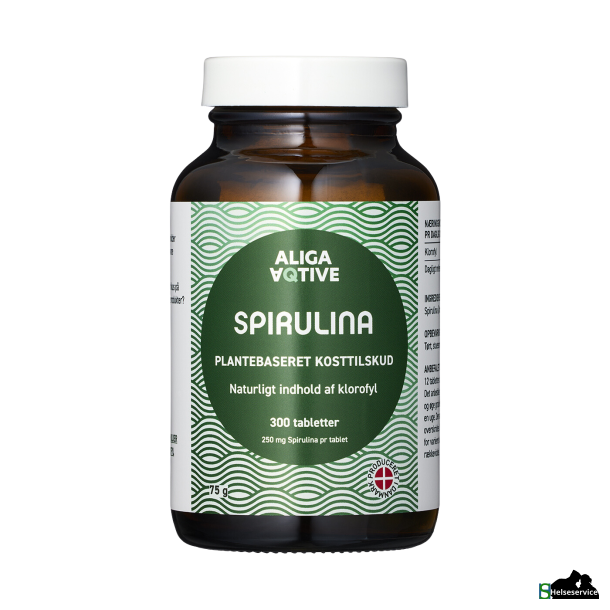 Aliga Aqtive Spirulina 250 mg (300 tabl.)