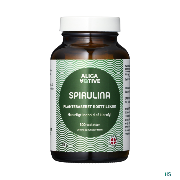 Aliga Aqtive Spirulina 250 mg 300 tabl.