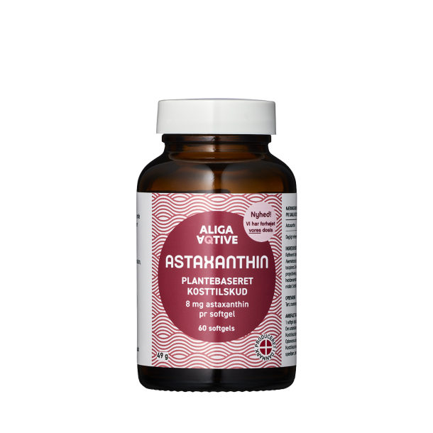 Aliga Aqtive Astaxanthin 60 stk.