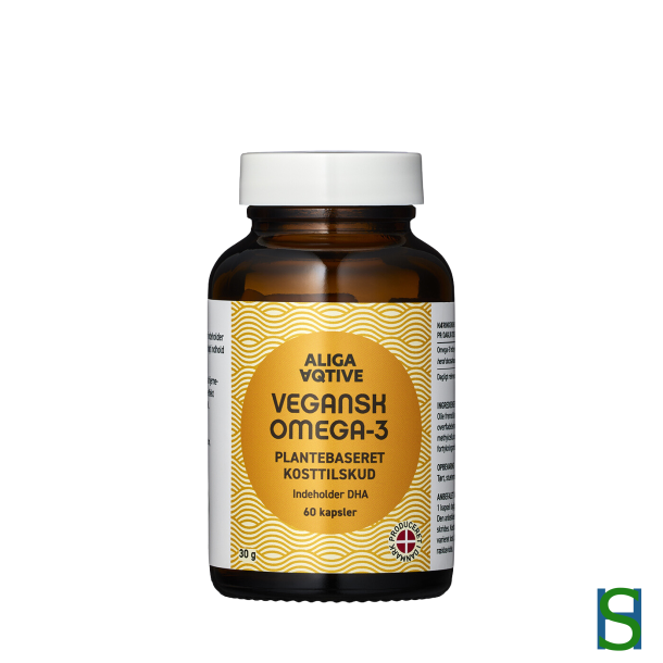 Aliga Aqtive Vegansk Omega-3 500 mg (60 stk.)