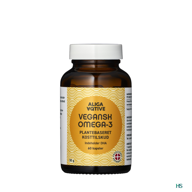 Aliga Aqtive Vegansk Omega-3 - 60 stk.