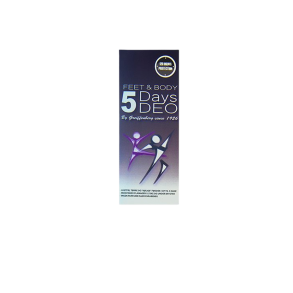 5 days deo - Feet and body - 32 ml