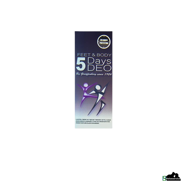 5days deo - Feet and body - 32 ml