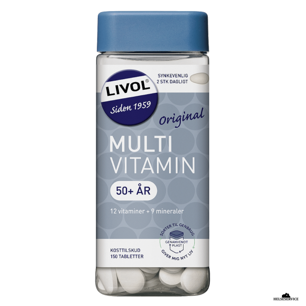 Livol Multivitamin 50+ (150 stk.)