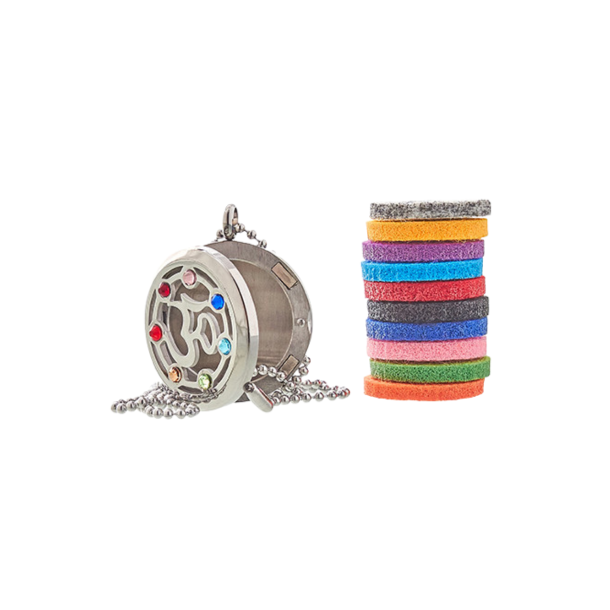 Aromahalsk�de � OM Chakra (30mm)