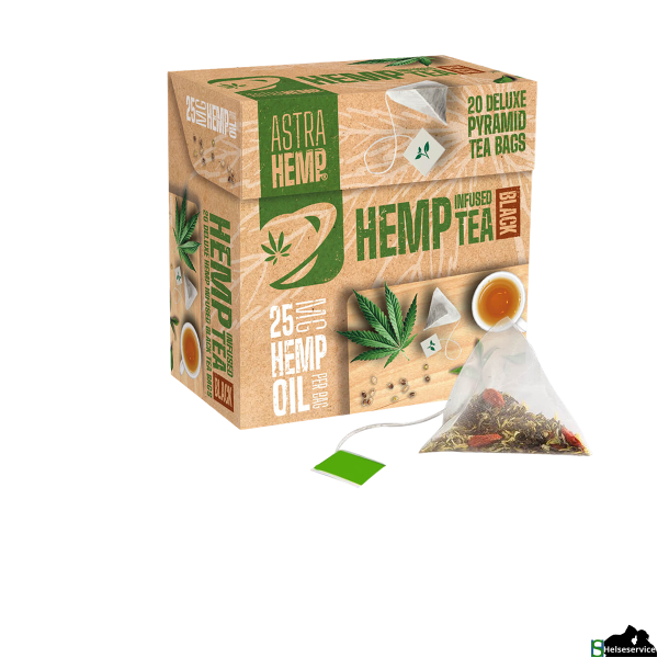 Astra Hemp Cannabis Black Pyramid Tea 25mg
