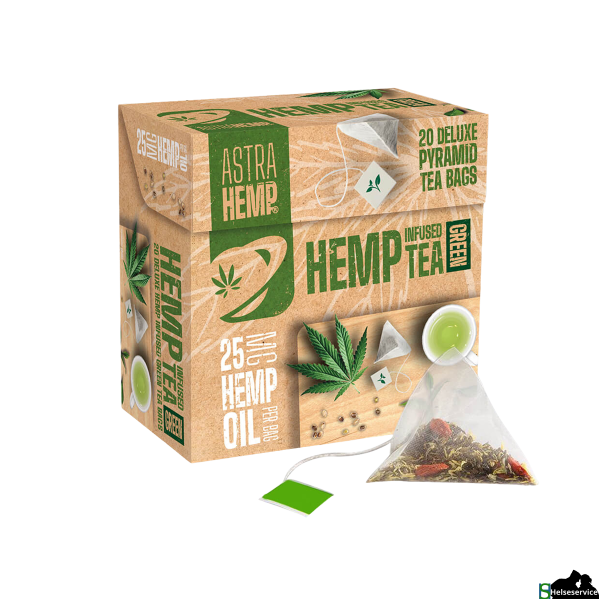 Astra Hemp Cannabis Green Pyramid Tea 25mg