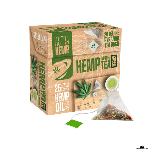 Astra Hemp Cannabis Green Pyramid Tea 25mg