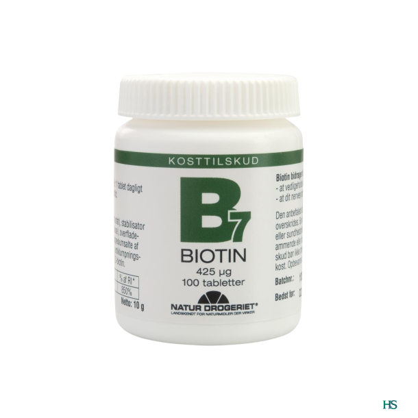 Natur Drogeriet B7 Biotin 425 &mu;g 100 stk.