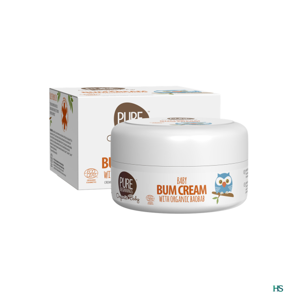 Pure Beginnings Baby Bum Cream with organic baobab 125 ml