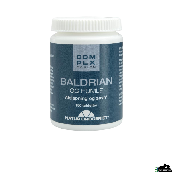 Natur Drogeriet Baldrian/Humle 190 tabl.