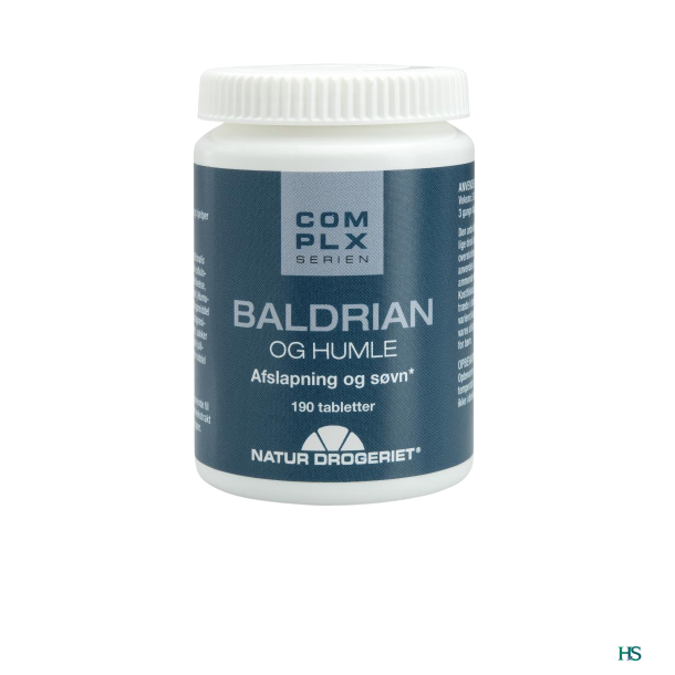 Natur Drogeriet Baldrian/Humle 190 tabl.