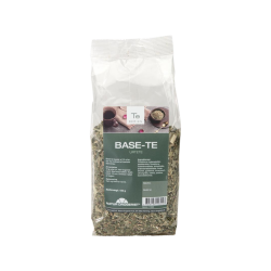 Natur-Drogeriet 8430 Base-te 150 g i gennemsigtig pose med synlige t�rrede urter, rosenblade og citrongr�s hos Helseservice.
