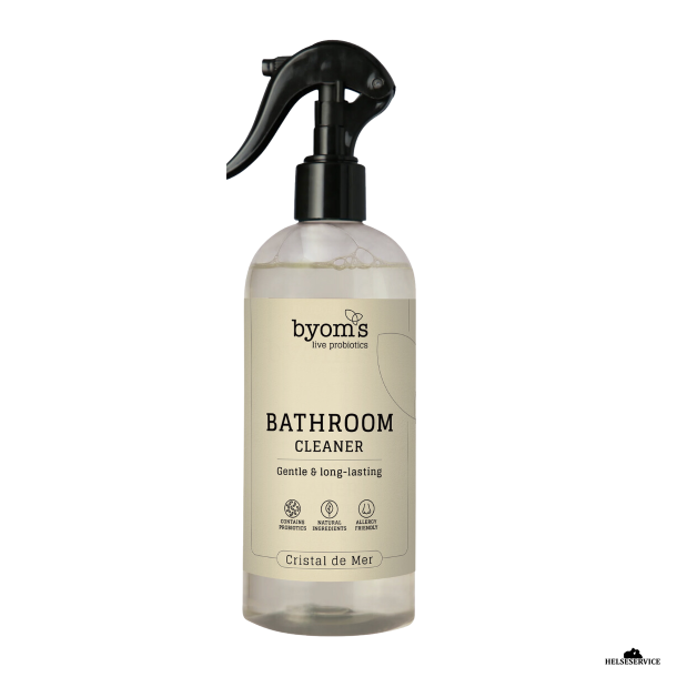 Byoms PROBIOTIC BATHROOM CLEANER - Cristal de Mer (400 ml)