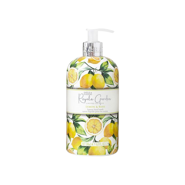 Baylis &amp; Harding Royale Garden Lemon &amp; Basin Hand Wash - 500 ml.