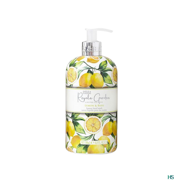 Baylis &amp; Harding Royale Garden Lemon &amp; Basin Hand Wash - 500 ml.