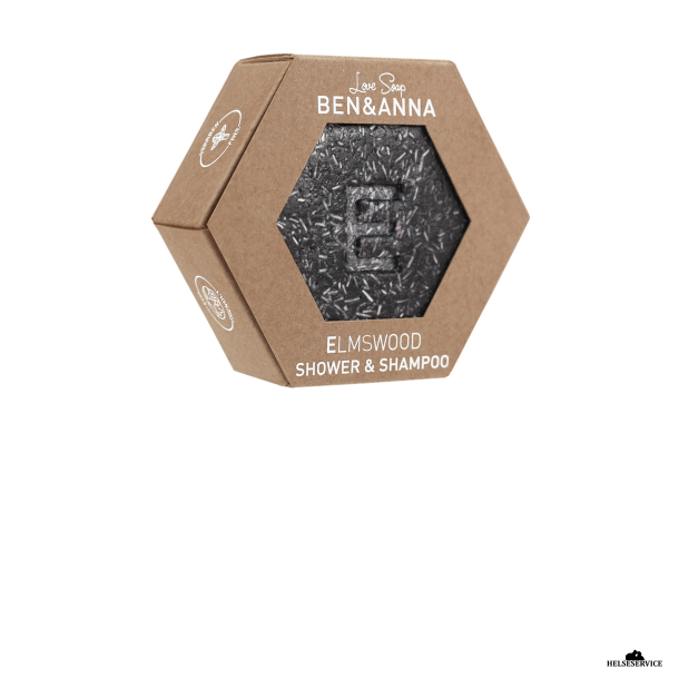 Ben og Anna Love Soap Elmswood Shampoo og Shower Bar 60g