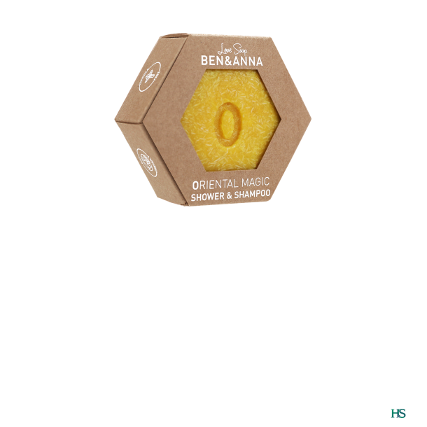Ben og Anna Love Soap Oriental Magic Shampoo og Shower Bar 60g