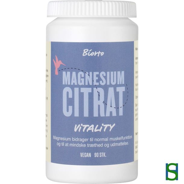 Biorto Magnesium Citrat Vitality 90 kps.
