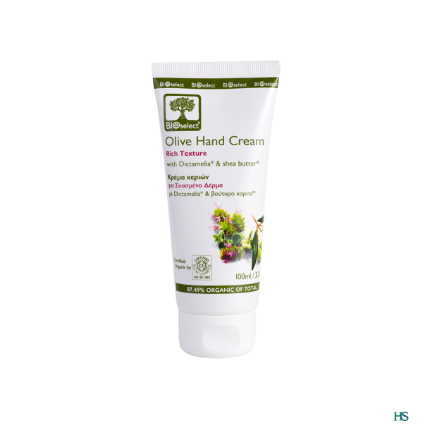 Bioselect Olive Hand Cream  Rich Texture 100ml