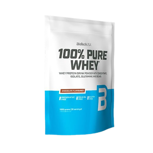 BioTechUSA 100% Pure Whey Protein Chocolate 454g